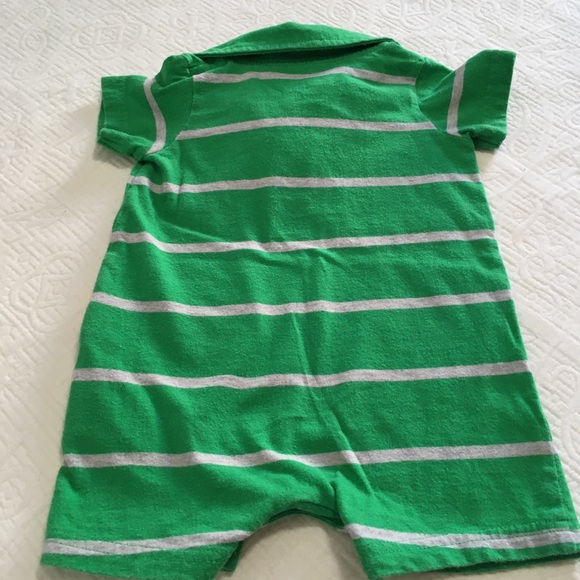 3m (6/$20) Polo-Style Short Romper by Carter’s - Picture 5 of 5